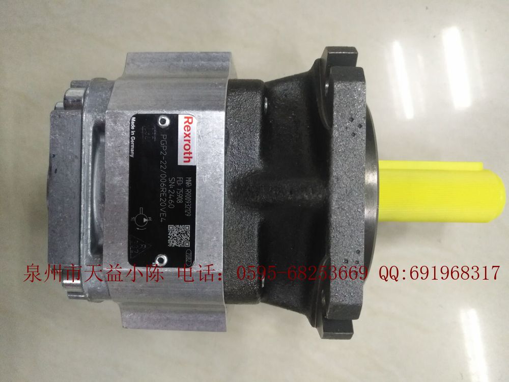 力士樂REXROTH齒輪泵PGP2-22/006RE20VE4原裝進口PGP2-2X/006RE20VE4